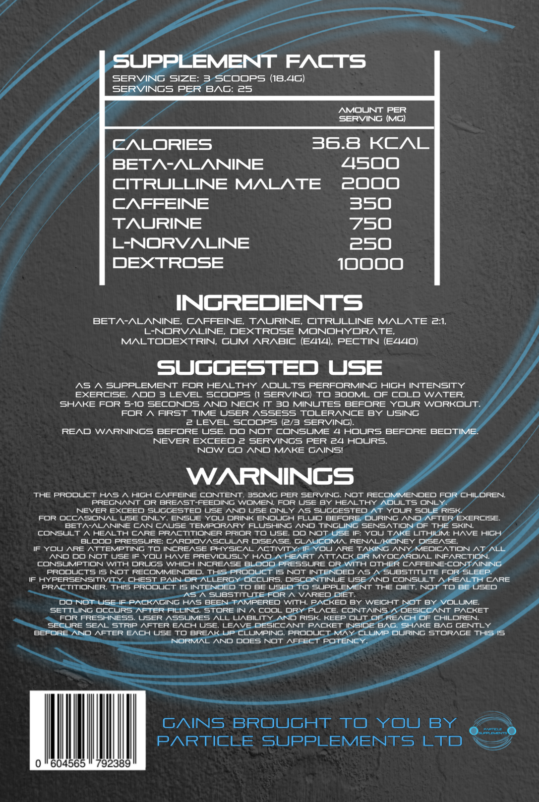 Photon Pre-Workout - Premium Pre-Workout from Particle Supplements - Just $30.00! Shop now at Particle Supplements